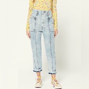 High Rise Light Blue Jeans